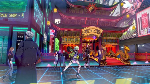 Игра Soul Hackers 2, скриншот