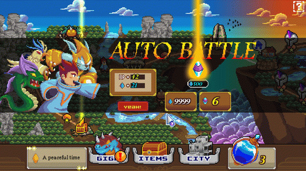 Игра Soul of Giga, скриншот