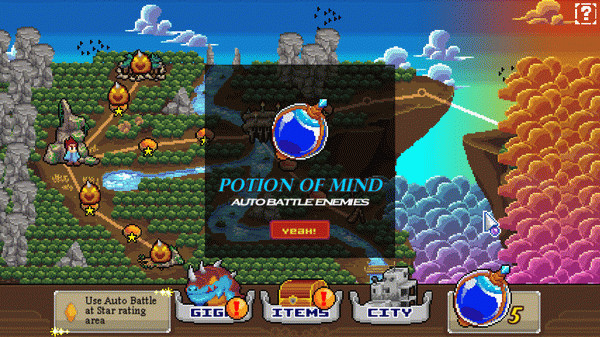 Игра Soul of Giga, скриншот