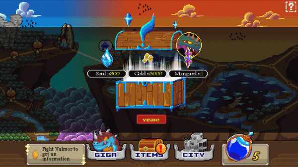 Игра Soul of Giga, скриншот