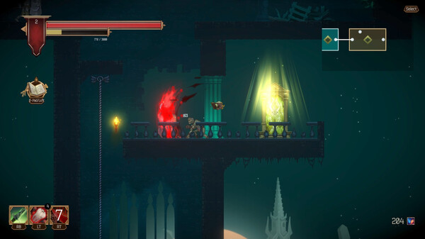 Игра Soulbind: Tales Of The Underworld, скриншот