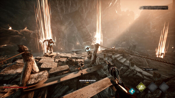 Игра Soulslinger: Envoy of Death, скриншот