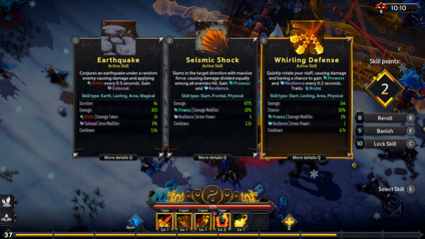 Игра Soulstone Survivors, скриншот