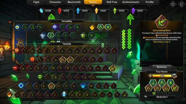Игра Soulstone Survivors, скриншот