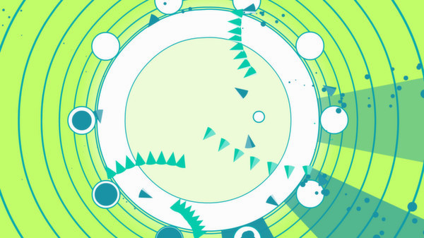 Игра Soundodger+, скриншот