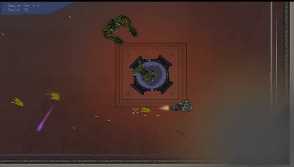 Игра Space Beret, скриншот