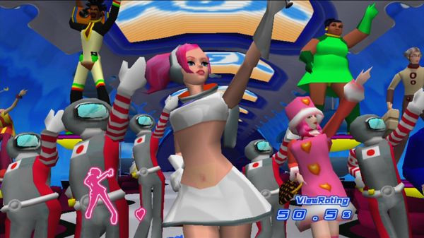Игра Space Channel 5: Part 2, скриншот