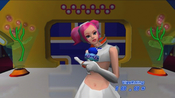 Игра Space Channel 5: Part 2, скриншот