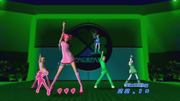 Игра Space Channel 5: Part 2, скриншот