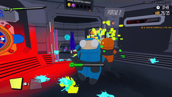 Игра Space Chaos, скриншот