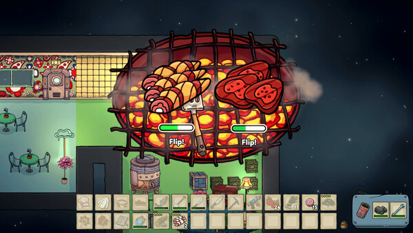 Игра Space Chef, скриншот
