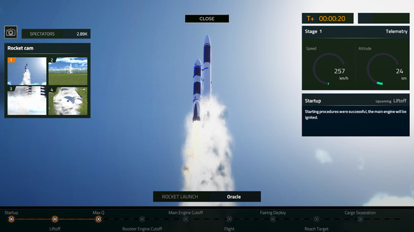 Игра Space Company Simulator, скриншот