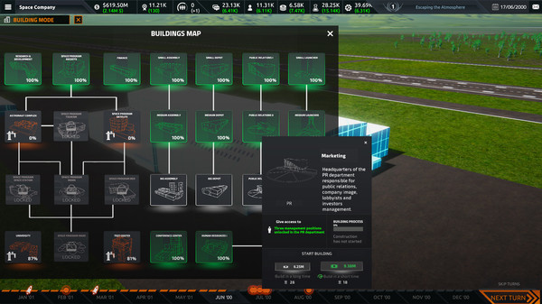 Игра Space Company Simulator, скриншот
