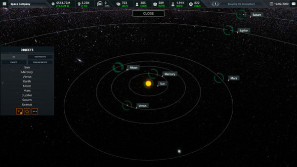 Игра Space Company Simulator, скриншот