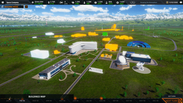 Игра Space Company Simulator, скриншот