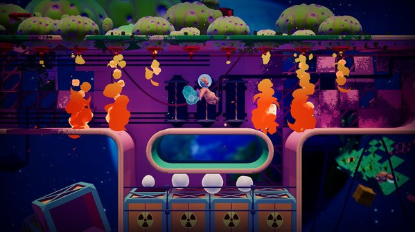 Игра Space Cows, скриншот