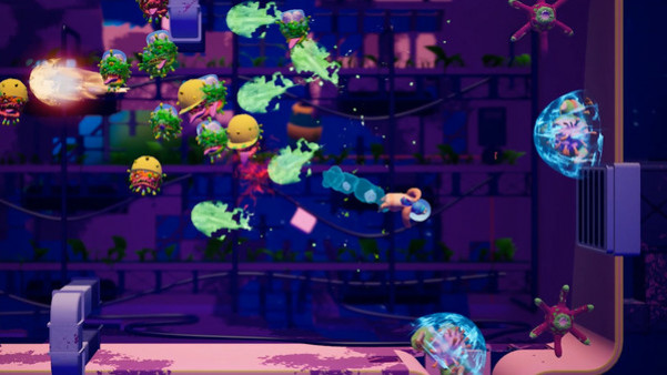 Игра Space Cows, скриншот