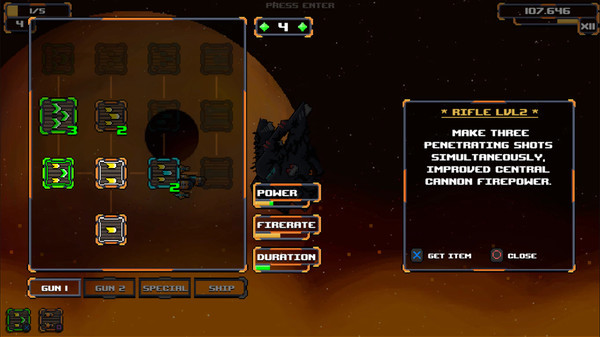 Игра Space Elite Force II, скриншот