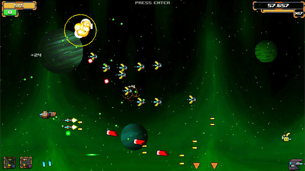 Игра Space Elite Force II, скриншот