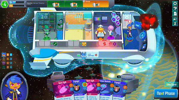 Игра Space Food Truck, скриншот
