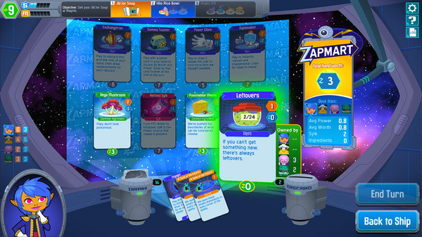 Игра Space Food Truck, скриншот