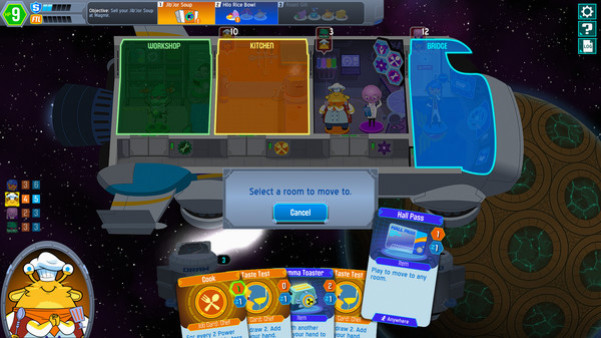 Игра Space Food Truck, скриншот