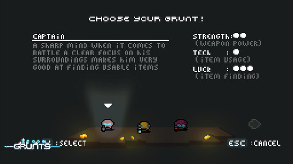 Игра Space Grunts, скриншот