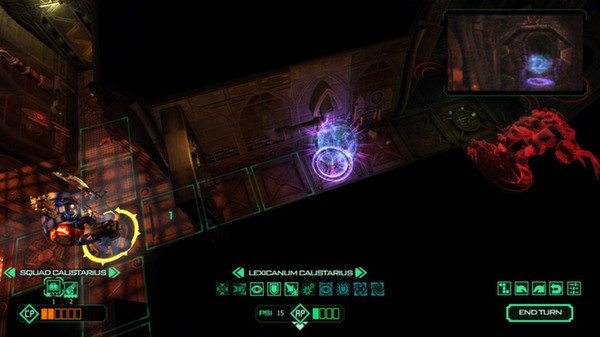 Игра Space Hulk, скриншот