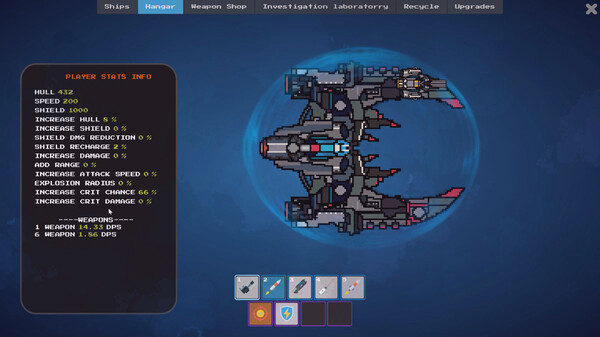 Игра Space Killer, скриншот