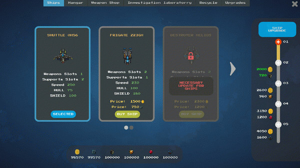 Игра Space Killer, скриншот