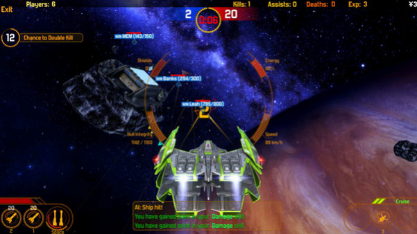 Игра Space Merchants: Arena, скриншот
