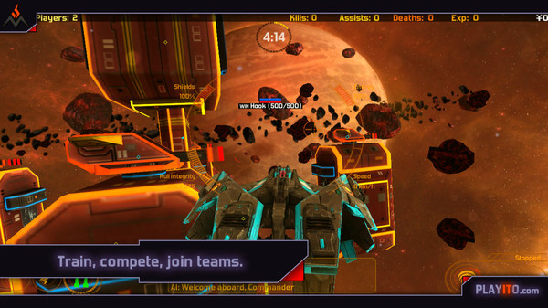 Игра Space Merchants: Arena, скриншот