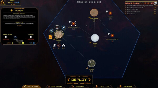 Игра Space Reign, скриншот