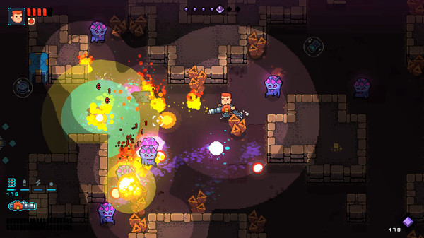Игра Space Robinson: Hardcore Roguelike Action, скриншот