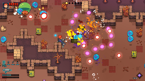 Игра Space Robinson: Hardcore Roguelike Action, скриншот