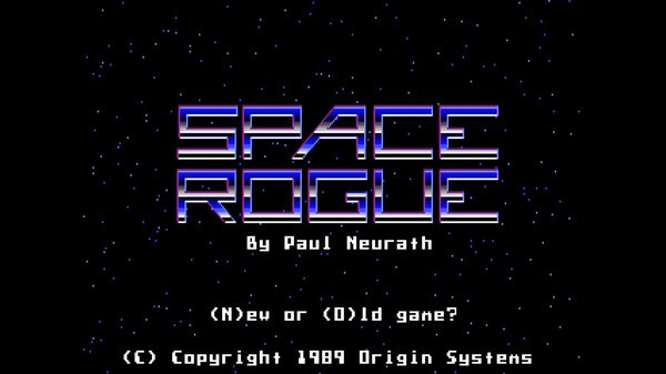 Игра Space Rogue Classic, скриншот