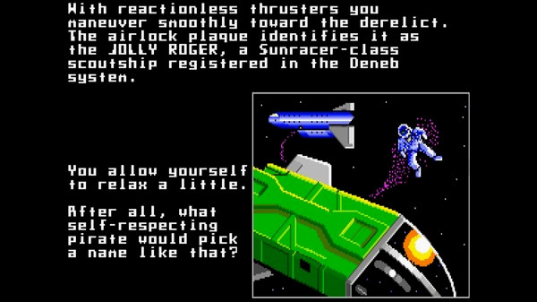Игра Space Rogue Classic, скриншот