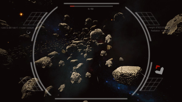 Игра Space Shaft, скриншот