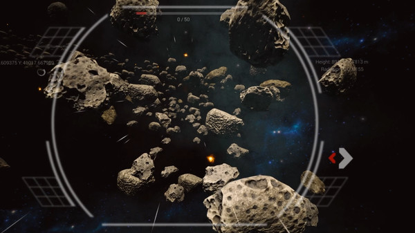 Игра Space Shaft, скриншот