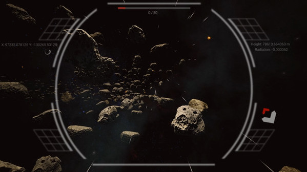 Игра Space Shaft, скриншот
