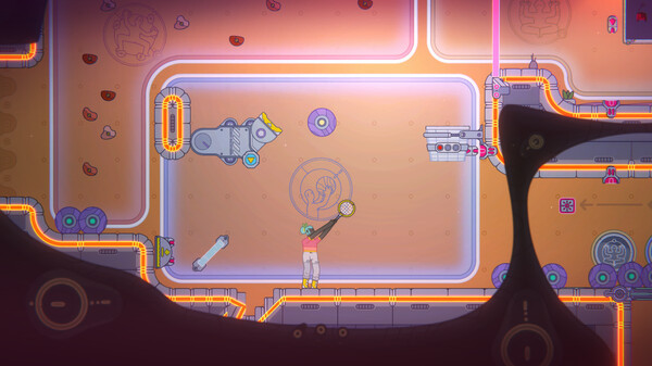Игра Space Sprouts, скриншот