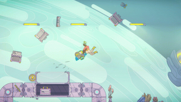 Игра Space Sprouts, скриншот