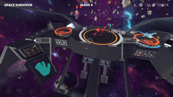 Игра Space Survivor, скриншот
