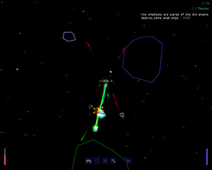 Игра Space - The Return Of The Pixxelfrazzer, скриншот
