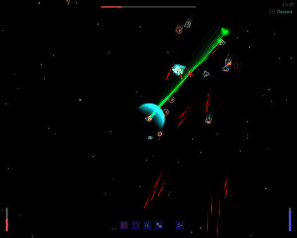 Игра Space - The Return Of The Pixxelfrazzer, скриншот