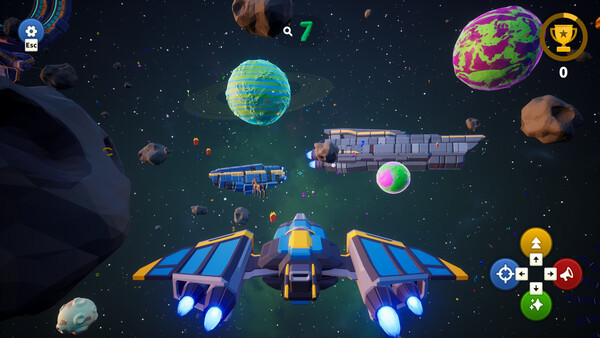 Игра Space Town: Kids & Toddlers Space Exploration, скриншот