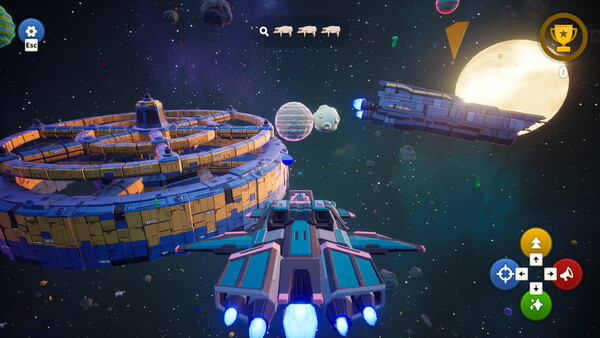 Игра Space Town: Kids & Toddlers Space Exploration, скриншот