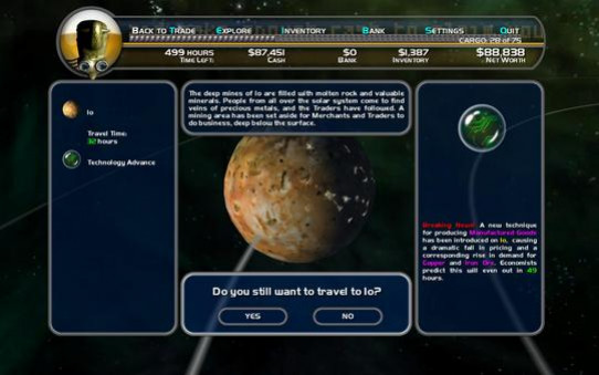 Игра Space Trader: Merchant Marine, скриншот