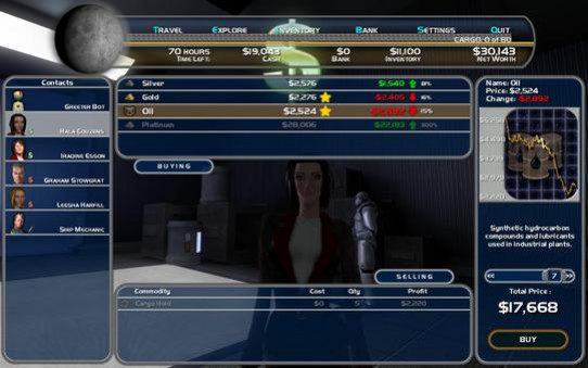 Игра Space Trader: Merchant Marine, скриншот