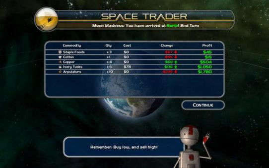 Игра Space Trader: Merchant Marine, скриншот